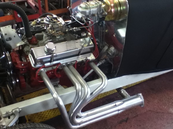Classic car exhaust work